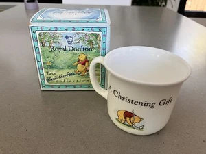 Royal Doulton Winnie The Pooh Christening Gift Mug - Picture 1 of 4