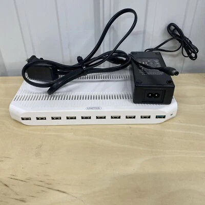 Unitek Multi Charging Station, 10-Port USB Charger for Multiple Devices Y-2172A - Image 1 of 3