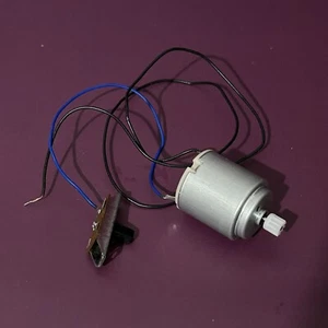 Tomy Super Cup Football Game Spare Parts Electric Motor & On/Off Switch #1 - Picture 1 of 2