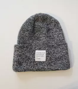 Starbucks Reserve Roastry Chicago Knit Cuffed Beanie Mütze Coal Custom Headwear - Bild 1 von 4