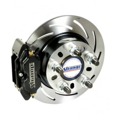 Rotores ranurados traseros de frenos de disco Strange Engineering B1707WC para Ford kit de 9 pulgadas Foto 1 de 3