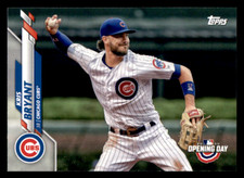 2020 Topps Opening Day Kris Bryant    #117 Chicago Cubs