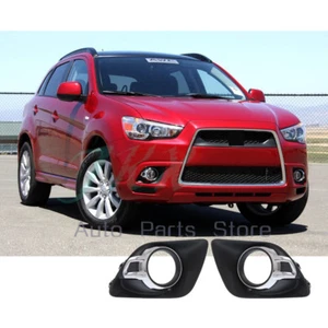 Fog Lamp Light Bezel Cover For Mitsubishi Outlander Sport ASX RVR 2010-2012 k - Picture 1 of 6