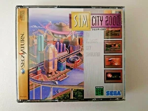 SIM CITY 2000 Sega Saturn SS SEGA Japan manual - Picture 1 of 7