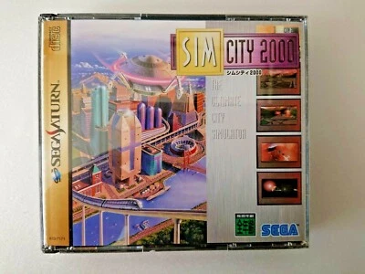 SIM CITY 2000 Sega Saturn SS SEGA Japan manual - Image 1 of 4