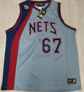 NBA uniform New Jersey Nets embroidery oversize Mens Size 2XL - Picture 1 of 12