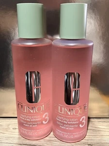 X2 Clinique Clarifying Lotion 3 Combination Oily Skin 13.5oz. 400ml - Picture 1 of 4