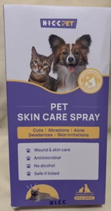 HICC PET Hot Spot Itch Relief Spray for Dogs,Cats - Pet Treatment 16 Fl Oz 06/25 - Picture 1 of 3
