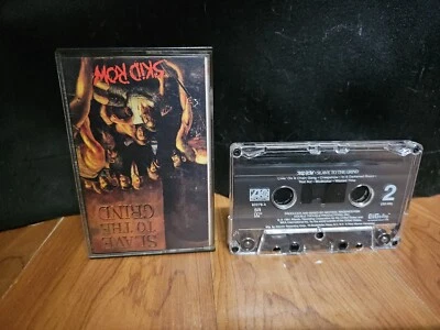 SKID ROW SLAVE TO THE GRIND Cassette Tape 1991 ATLANTIC Metal Rock 18 And Life - Image 1 of 4