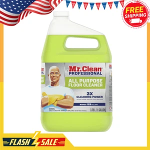 Mr. Clean Finished Floor Cleaner Lemon Scent –One Gallon Bottle for Shiny Floors - Picture 1 of 6