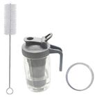 Coffee Maker Glass Pitcher, 32Oz with Pour Spout Handle Lid , for Iced7343
