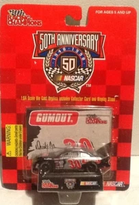 Racing Champions 50th Anniv Derrike Cope #30 Gumout Car grey card 1:64 diecast - Picture 1 of 1