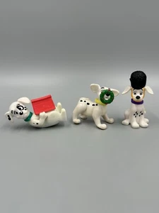 Lotto di 3 Figurine Giocattolo Disney Dalmati a Tema Natale - Foto 1 di 15