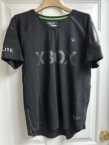 NEW - LARGE Xbox Elite Black Core Jersey Shirt RARE - Picture 1 of 3