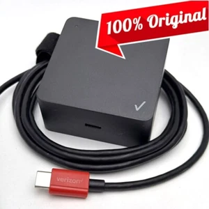 Verizon 45W Fast Charger + 6Ft USB-C Data Cable Kit for iPhone 16/15/Pro/Max - Picture 1 of 10
