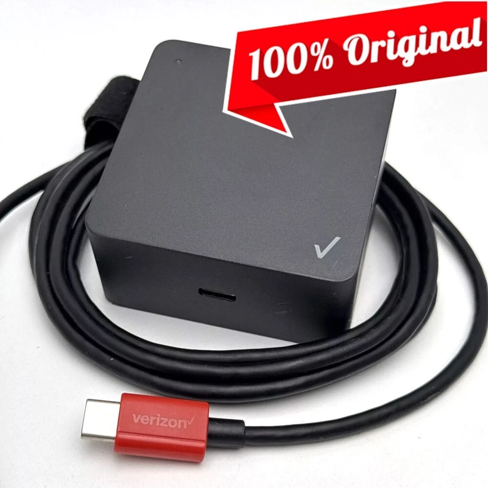 Verizon 45W Fast Charger + 6Ft USB-C Data Cable Kit for iPhone 16/15/Pro/Max - Image 1 of 4