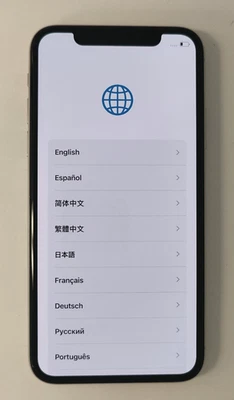 Apple iPhone X 256GB Silver T-Mobile Locked - Broken Vibration/LCD Burn- *READ* - Image 1 of 4