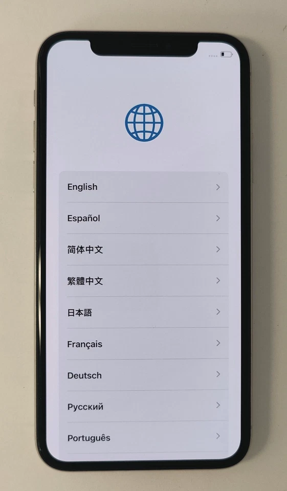 Apple iPhone X 256GB Silver T-Mobile Locked - Broken Vibration/LCD Burn- *READ* - Image 1 of 4