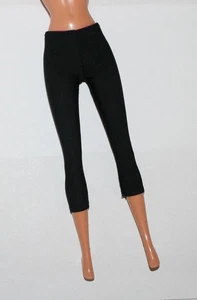 Muñeca Barbie Mattel Negro Capri Leggings Pantalones Yoga - Imagen 1 de 4
