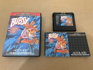 Sega Megadrive Busby Game Boxed Tested CIB Pal Version Fast Despatch Next Day - Picture 1 of 20