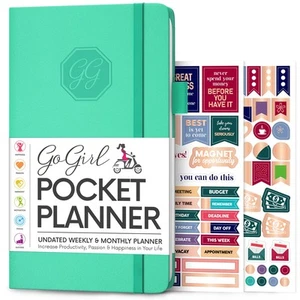 Planner and Organizer for Women – Pocket Weekly Planner, Goals Journal & Agen... - Picture 1 of 6