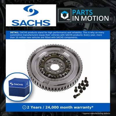 Dual Mass Flywheel DMF fits HYUNDAI i30 GD, PD, PDE 1.6D 2011 on Sachs Quality - Image 1 of 4