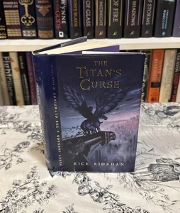 The Titan's Curse By Rick Riordan (Hardcover) First Edition/Print, 1st/1st - Picture 1 of 17