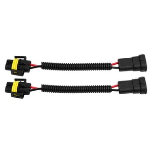 Extension Wiring Harness Plug And Play PVC Plastic Fog Lamp Wiring Adapter - Picture 1 of 7