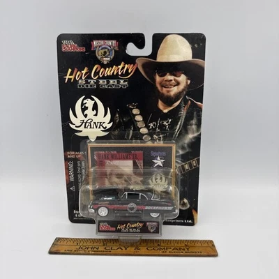 CAMPEONES DE CARRERAS NASCAR HOT COUNTRY SERIE FIRMA #13 HANK WILLIAMS JR 1998 Foto 1 de 4