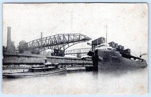 Postal publicitaria de JP MORGAN DE BARCO CHICAGO SHOW REAL ESTATE SHOW DE 1910 - Imagen 1 de 2