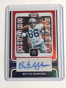 Butch Johnson 2024 Certified Auto #/35 Dallas Cowboys - Bild 1 von 2