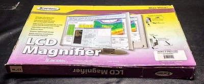 Open Box Kantek MAG22WL MAXVIEW LCD Monitor Magnifier Lens for 21.5 to 22 Inch - Image 1 of 3