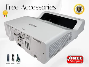 Epson 3LCD UST Projector Split-Screen 4-Source Display 3800 ISO lumens w/Kit π₯ - Picture 1 of 15