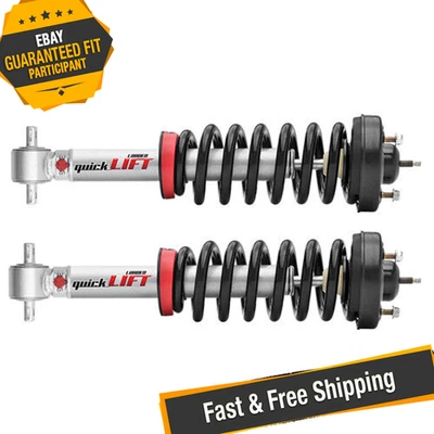 Rancho QuickLift Front Strut Assemblies for 15-17 Ford F-150 4WD w/2.75" Lift Foto 1 de 4