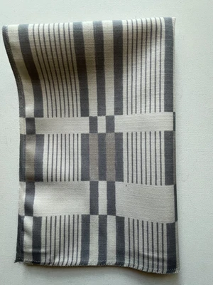 Lee Jofa Kelly Wearstler  Bandeau Fog Fabric Remnant 18"x25" - Image 1 of 2