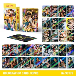 30pcs Set KATSEYE Holographic LOMO Card HD Collective Lomocards - Picture 1 of 6