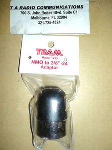 TRAM NMO to 3/8 - 24 ANTENNA Mount Model# 1295 .. - 3/8-24 NMO to CB Adaptor NEW - Picture 1 of 6