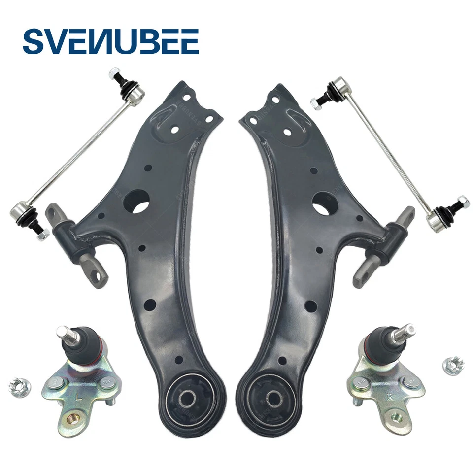 For 2008 2009 - 2019 Highlander Front Left and Right Control Arm Kit 6 Kit Set - Image 1 of 4