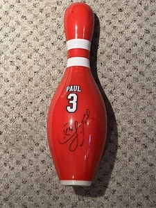 CHRIS PAUL SIGNED BOWLING PIN FUNDRAISER 2016 LA CLIPPERS AUTO CP3 WAKE FORREST - Picture 1 of 7