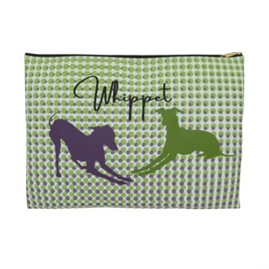 Whippet Dog Accessory Travel Pouch, Modern, Trendy Bag, Original Design - Picture 1 of 9