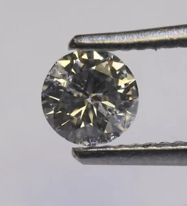 GIA loose certified .25ct D I2 Loose Brilliant round cut diamond ESTATE VINTAGE - Picture 1 of 6