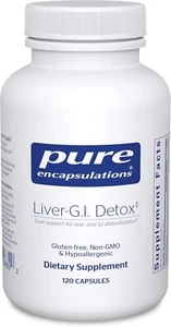 Pure Encapsulations Liver-G.I. Detox - Liver & Digestive Support - 120 Caps New - Picture 1 of 3