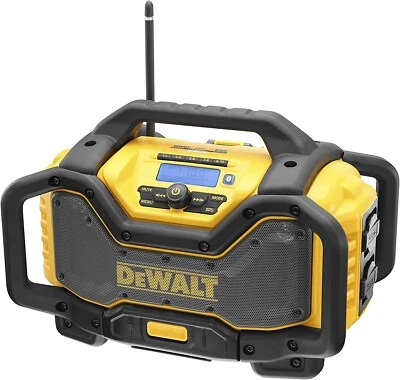 Dewalt Akku-Netz Radio DCR027-QW Bluetooth DAB+ mit Ladefunktion Baustellenradio - Bild 1 von 4