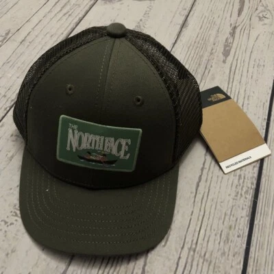 Parche de pesca verde malla sombrero camionero barro niños niños The North Face NF0A7WHK Foto 1 de 4