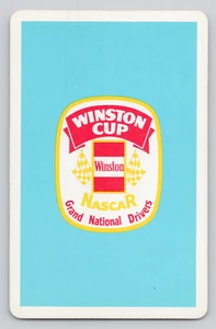 Tarjeta intercambiable Winston Cup NASCAR Grand National Drivers tarjeta de juego Five of Spades - Imagen 1 de 2