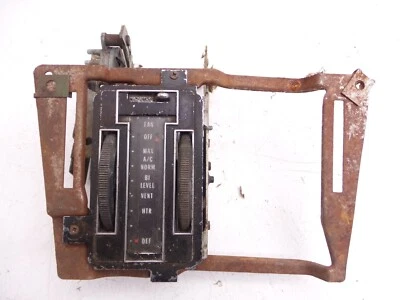 72-76 Chevrolet C3 Corvette Heater A/C Air Control Climate Controls Unit Switch - Изображение 1 из 4