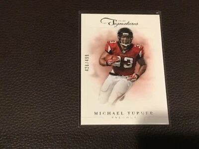 MICHAEL TURNER  2012 PRIME SIGNATURES #43   SERIAL #426/499  ALWAYS COMBINE S/H - Image 1 of 2