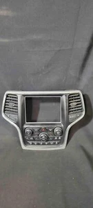 JEEP GRAND CHEROKEE 2014-2018 OEM 8.4" SCREEN BEZEL HVAC AIR A/C CLIMATE CONTROL - Picture 1 of 3