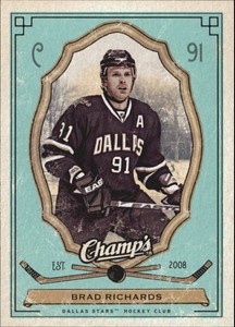 2009-10 (STARS) Upper Deck Champ's Green #33 Brad Richards