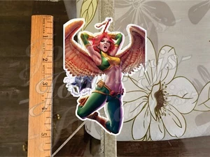 Calcomanía personalizada de anime Hawkgirl Shayera Hol Hawkwoman #1 DC comics  - Imagen 1 de 3